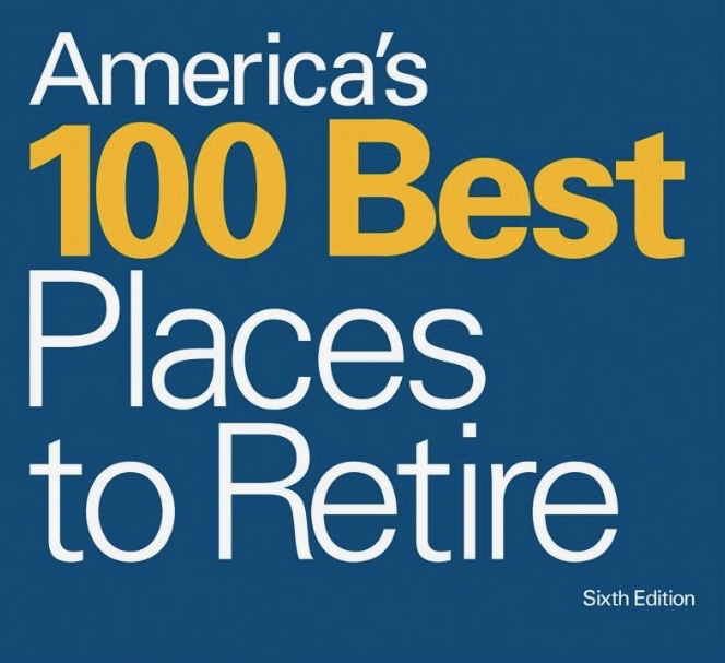 America's 100 Best Places to Retire graphic